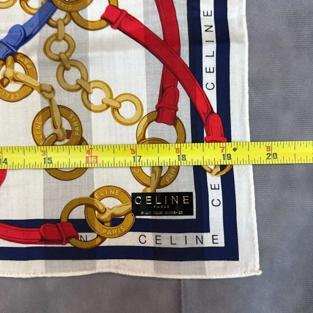 NWT Celine Handkerchief Scarf